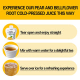 TerraPick Pear & Bellflower Root Juice 60ml X 30ea / 배도라지생강 착즙