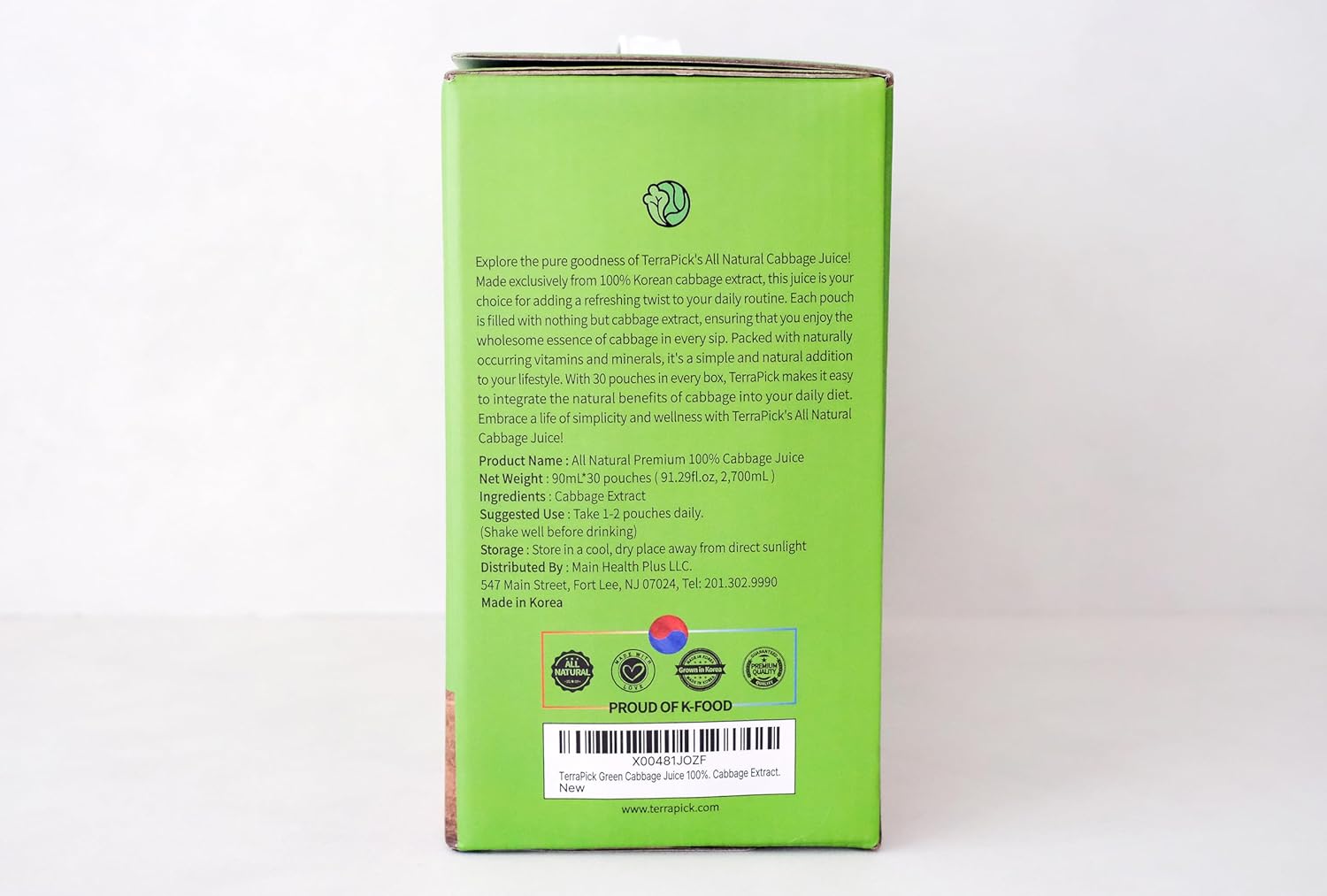 All Natural Cabbage Juice – 100% Korean Cabbage Extract