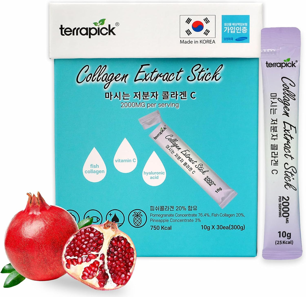 Collagen Extract Stick / 마시는 저분자 콜라겐 C (10g X 30ea)