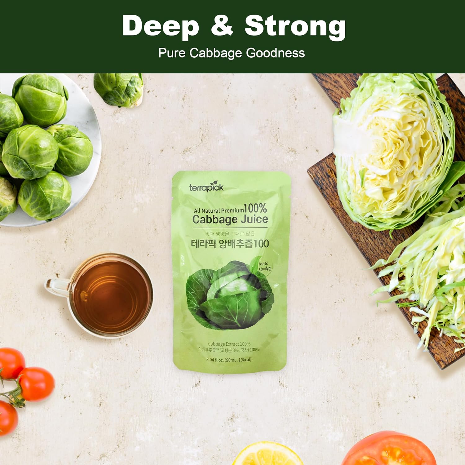 All Natural Cabbage Juice – 100% Korean Cabbage Extract